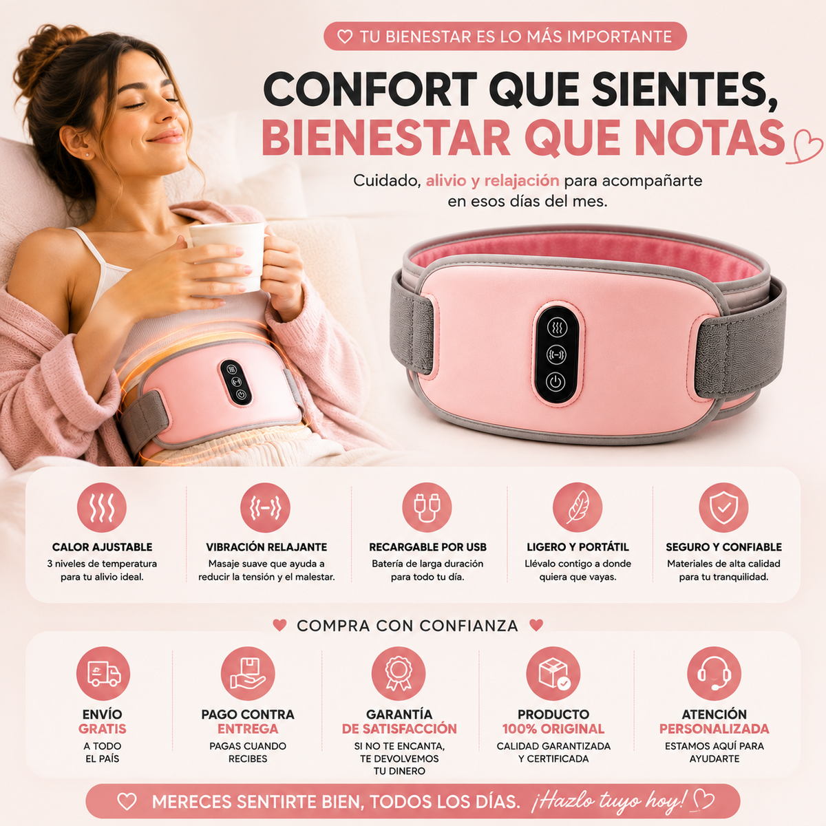 ComfortHer™ Comodidad en Esos Días del Mes